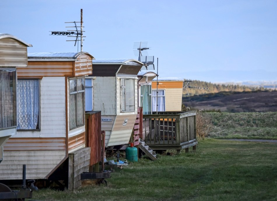 trailer park in the valley