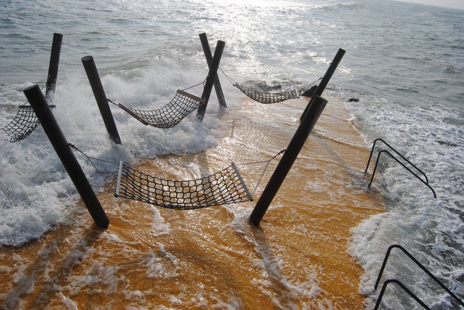 wavy Beach in Kellenhusen