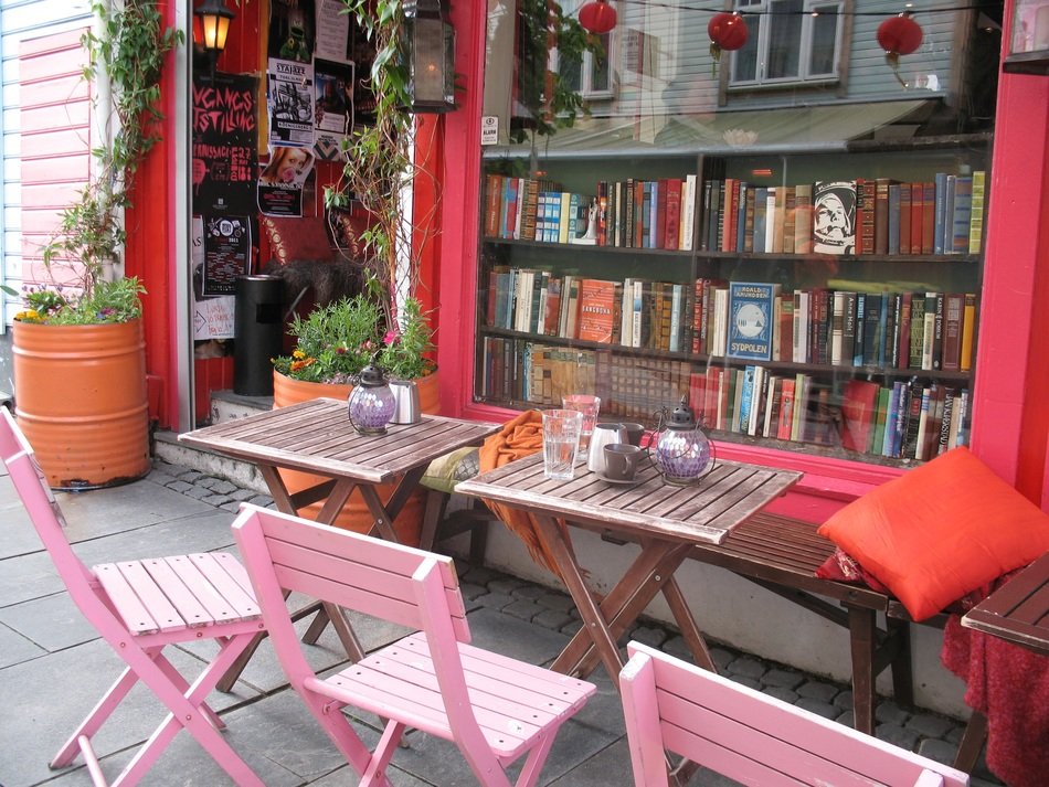 Bookstore in Norway