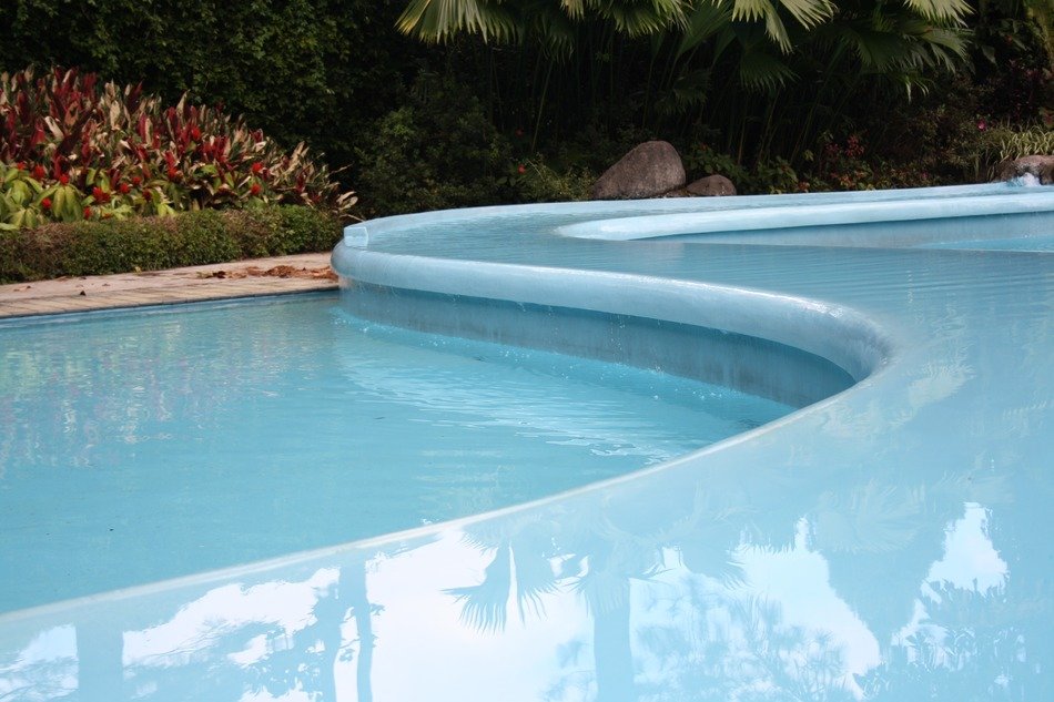 very beautiful swimming pool
