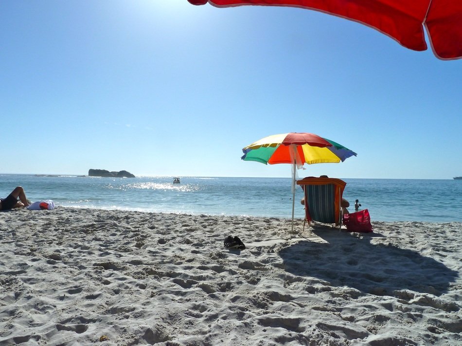holiday on the beautiful beach