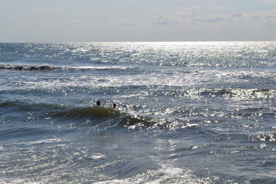 Ocean near the beach