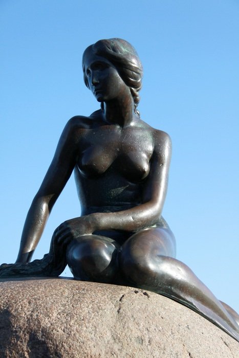 Statue of Copenhagen's Waterfront