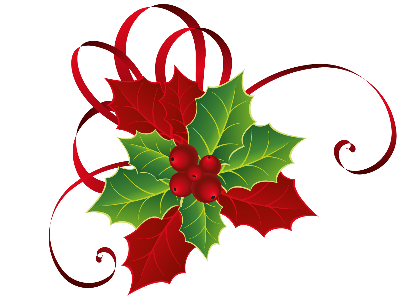 Clipart of the red holly berries free image download