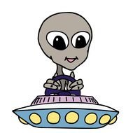 Flying Saucer as a Illustration