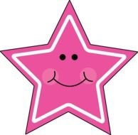 animated pink star