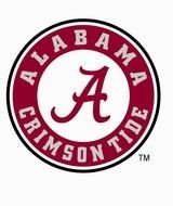 mascot alabama on a white background