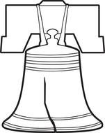 Free Printable Liberty Bell Coloring Page For Kids