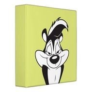 Pepe Le Pew Smirk 3 Ring Binders Zazzle