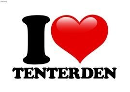 Clip art of I love Tenterden sign