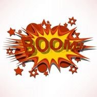 dynamite explosion BOOM