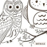 Art Png Doodle Photoshop Brush Owl Hand Embroidery