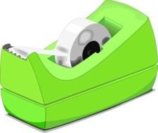 Scotch Tape Roll At Clkercom Vector Online