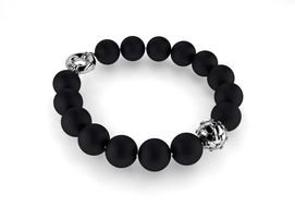 bracelet with black beads