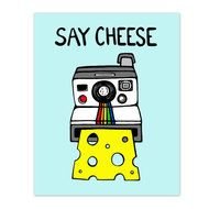Vintage Polaroid Camera Drawing Retro 8 X 10