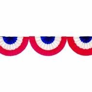 Border in colors of American Flag