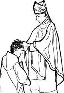 Sacrament Of Confirmation drawing