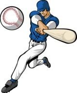 Winn Baseball Player drawing