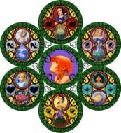 Deviantart More Like Princess Aurora Kingdom Hearts Stain Glass By