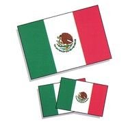 three images of New Mexico Flag
