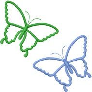 Butterfly Outline N5