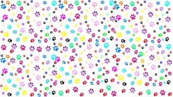Free Paw Print drawing