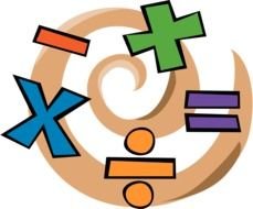 basics in mathematics as a picture for clipart
