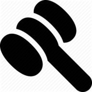 Auction Gavel Icon Action Hammer Judge