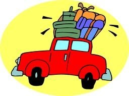 Travel Vacation Information drawing