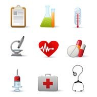 Different science signs clipart