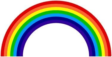 color rainbow drawing