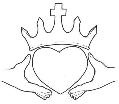 Claddagh Tattoos drawing