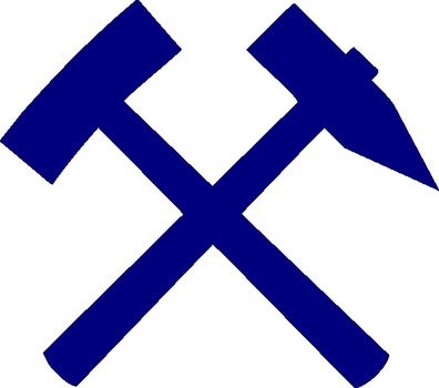 Mining In Blue At Clkercom Vector Online Royalty