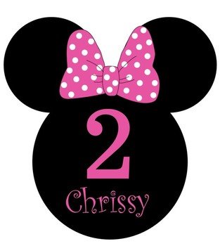 Baby Minnie Mouse Clip Art Black And White Silhouettejpg