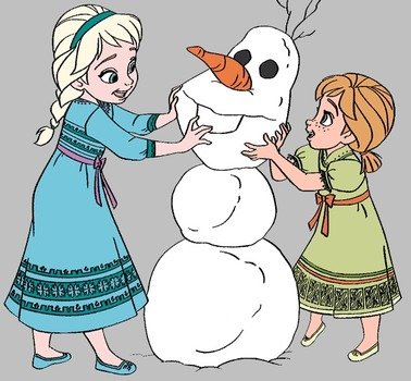 Frozen Ana And Elsa Oh My Fiesta In English clipart
