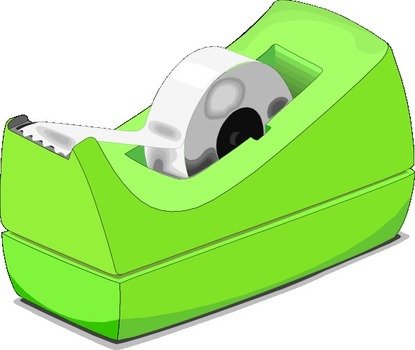 Scotch Tape Roll At Clkercom Vector Online