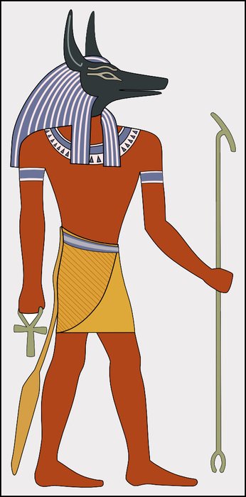 Abel Anubis in graphic representation