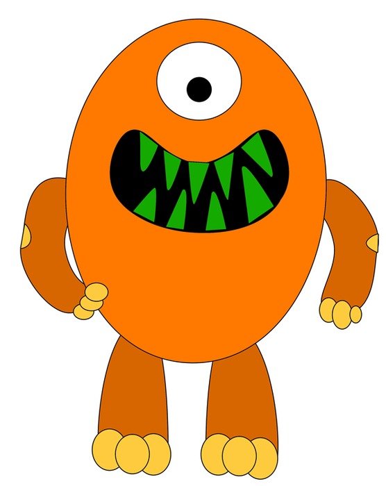 Monster Printable Coloring Sheet Karen Cookie Jar