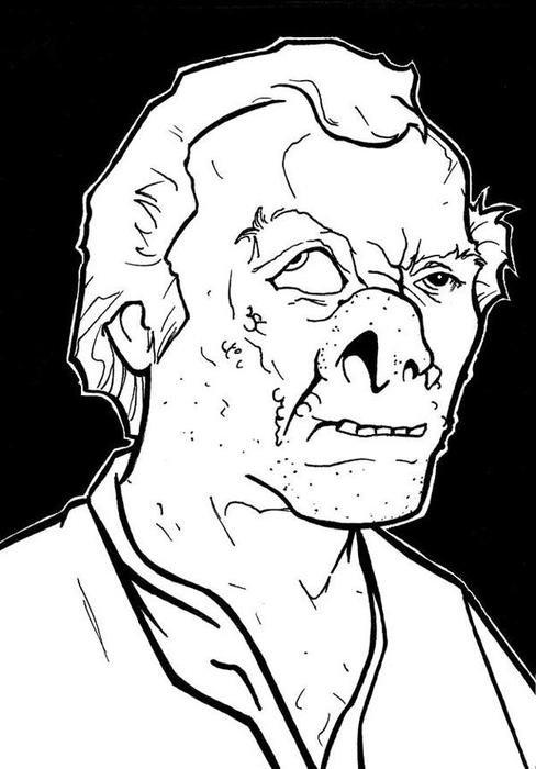uglu man drawing