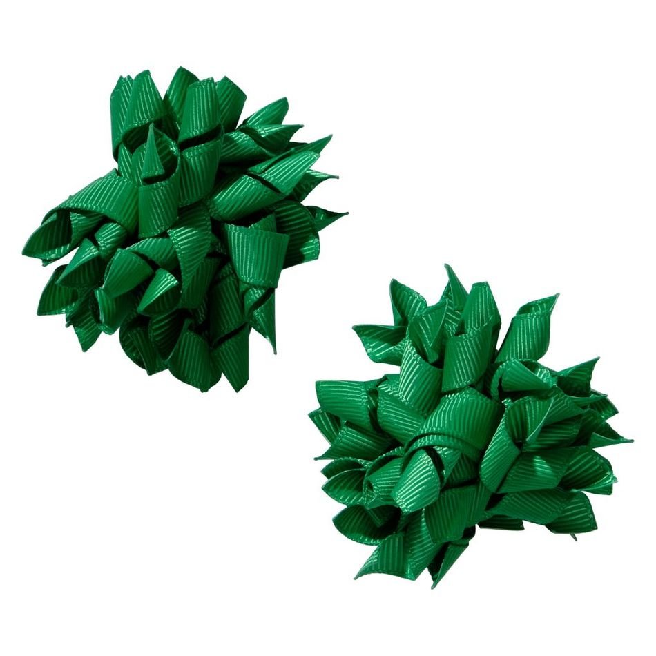 Clip art of green origamies