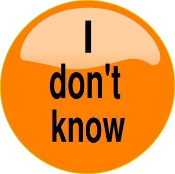 Dont Know Don T Vector