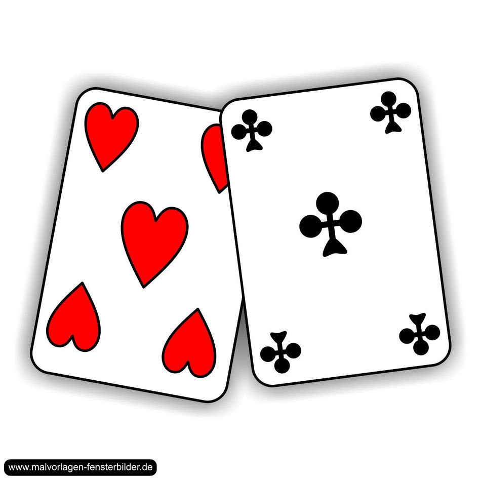 İllustration of the playing cards