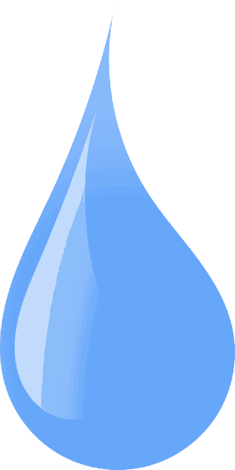 Blue drop as a graphic illustration free image download