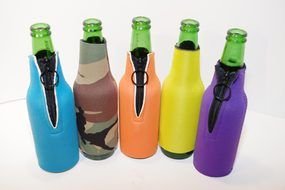 bottles in case drawing