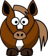 Cartoon Horse At Clkercom Vector Online Royalty