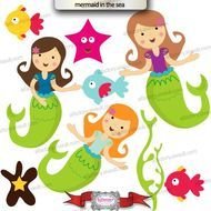 Mermaid Cookies Sea Weed Bday Ideas