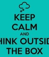 Thinking Think Out Of The Box Or Outside