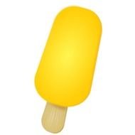 yellow ice cream drawing
