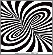 Black And White Spiral Optical Illusion 89327662
