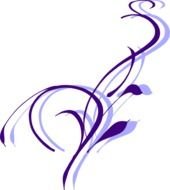 Purple And Lavendar Swirl At Clkercom Vector